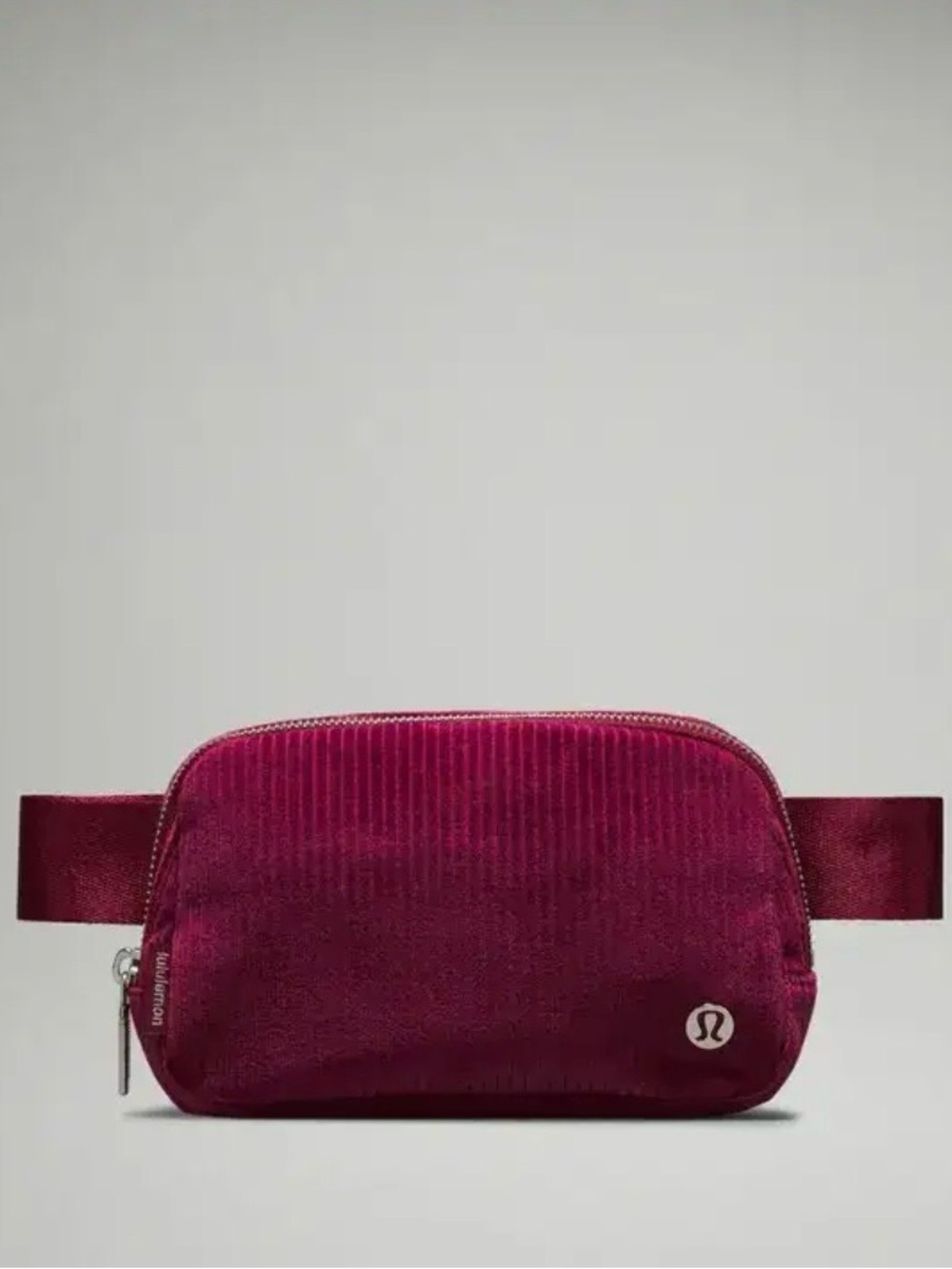 lululemon plum corduroy belt bag